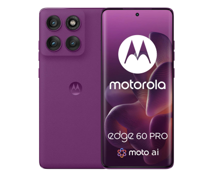 Smartfon MOTOROLA Edge 60 Pro 5G 12/512GB Sparkling Grape 120Hz